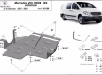 Scut metalic cutie de viteză și reductor Mercedes Vito W639, varianta 4x4 automată 51