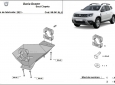 Scut clapeta Dacia Duster din Aluminiu 51