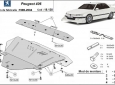 Scut motor și cutie de viteză Peugeot 406 51