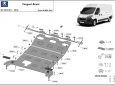 Scut motor din aluminiu Peugeot Boxer 51
