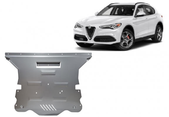 Scut auto din aluminiu Alfa Romeo Stelvio