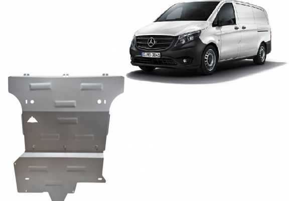 Scut auto din aluminiu Mercedes Viano W447