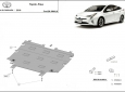 Scut motor din aluminiu  Toyota Prius 51