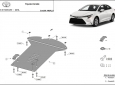 Scut antifurt din aluminiu pentru catalizator Toyota Corolla 51