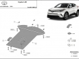 Scut antifurt din aluminiu pentru catalizator Toyota C-HR 51