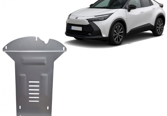 Scut antifurt din aluminiu pentru catalizator Toyota C-HR