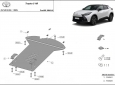 Scut antifurt din aluminiu pentru catalizator Toyota C-HR 54