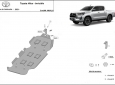 Scut rezervor din aluminiu Toyota Hilux  Invicible 54
