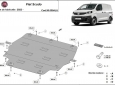 Scut motor din aluminiu Fiat Scudo 54