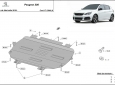 Scut motor din aluminiu Peugeot 308 54