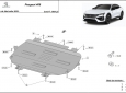 Scut motor din aluminiu Peugeot 408 54