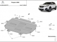 Scut motor din aluminiu Peugeot 3008 54