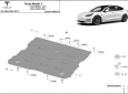 Scut motor faţă din aluminiu Tesla Model 3 AWD 54