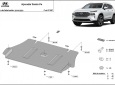 Scut antifurt catalizator pentru Hyundai Sante Fe 54