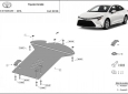 Scut antifurt catalizator pentru Toyota Corolla 54