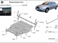 Scut motor Skoda Octavia Tour 54