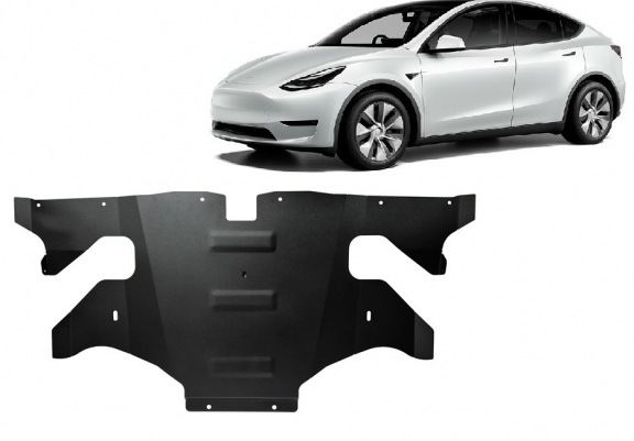 Scut auto spate Tesla Model Y AWD