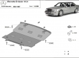 Scut motor Mercedes E-Class W124 54