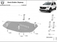 Scut rezervor Dacia Dokker Stepway 54