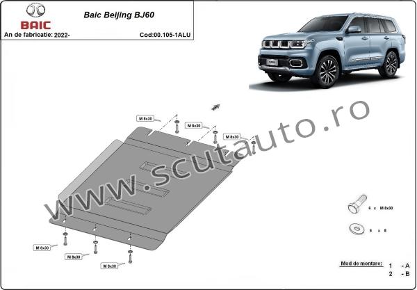 Scut cutie de viteză din aluminiu Baic Beijing BJ60