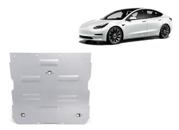 Scut auto faţă din aluminiu Tesla Model 3 AWD