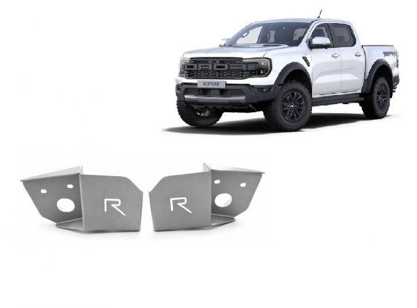 Scut de protecție din aluminiu pentru senzorul brațului de suspensie spate Ford Ranger Raptor