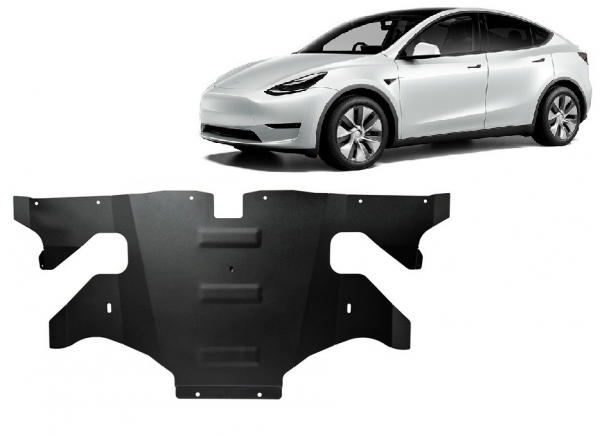 Scut auto spate Tesla Model Y AWD