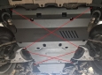 Scut metalic cutie de viteză Toyota Land Cruiser 250 58