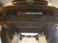 Scut motor și radiator Toyota Hilux 60